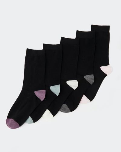 Coloured Ankle Socks - Pack of 5